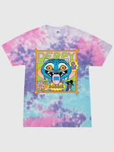 KPop Demon Hunters Youth Tie-Dye T-Shirt Derpy & Sussie Summer Time
