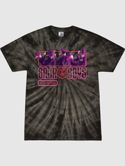 KPop Demon Hunters Adult Tie-Dye T-Shirt Saja Boys Summer Nights