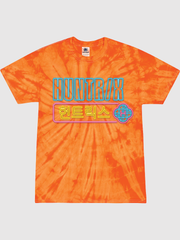 KPop Demon Hunters Adult Tie-Dye T-Shirt HUNTR/X Summer Nights
