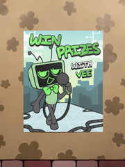 Dandy's World Vee 11” x 14” Poster