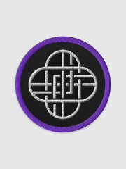 KPop Demon Hunters HUNTR/X Lightstick Symbol Embroidered Patch