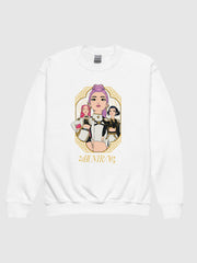 KPop Demon Hunters Kids Crewneck HUNTR/X Golden