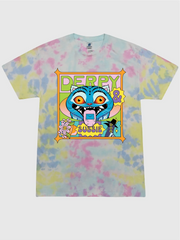 KPop Demon Hunters Adult Tie-Dye T-Shirt Derpy & Sussie Summer Vibes