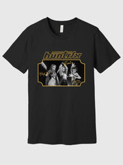 KPop Demon Hunters Gold Foil T-Shirt HUNTR/X Signatures