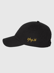 KPop Demon Hunters Gold Embroidered Adult Dad Hat HUNTR/X Logo & Mira Signature