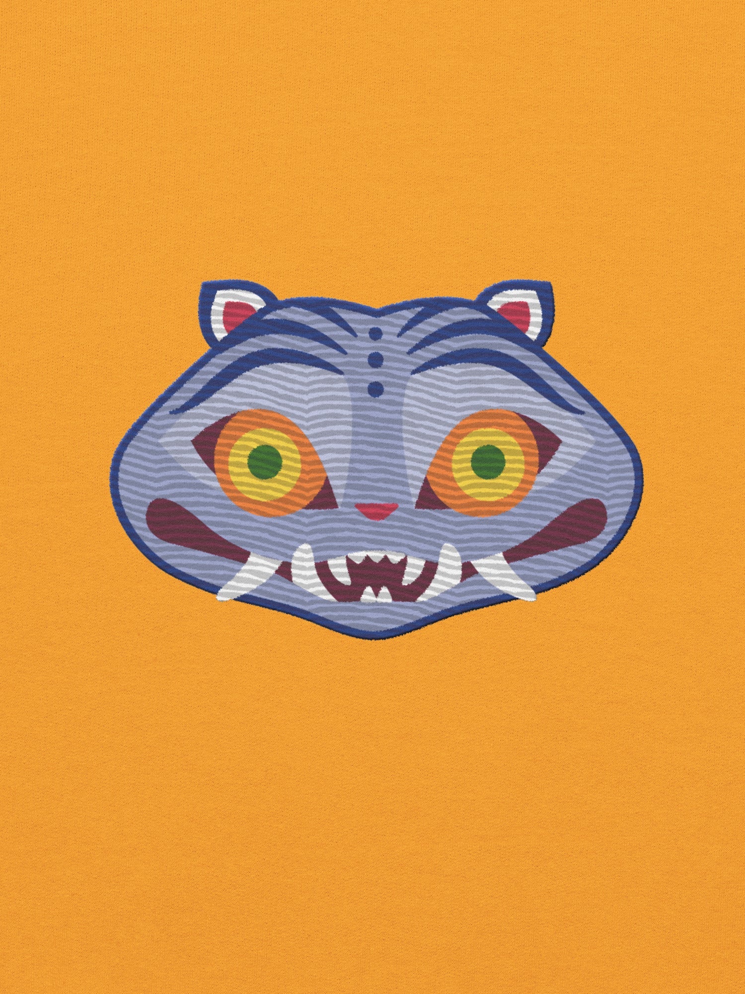 KPop Demon Hunters Derpy Tiger Embroidered Sweatshirt