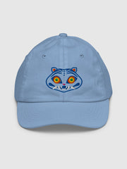 KPop Demon Hunters Derpy Tiger Embroidered Youth Baseball Hat