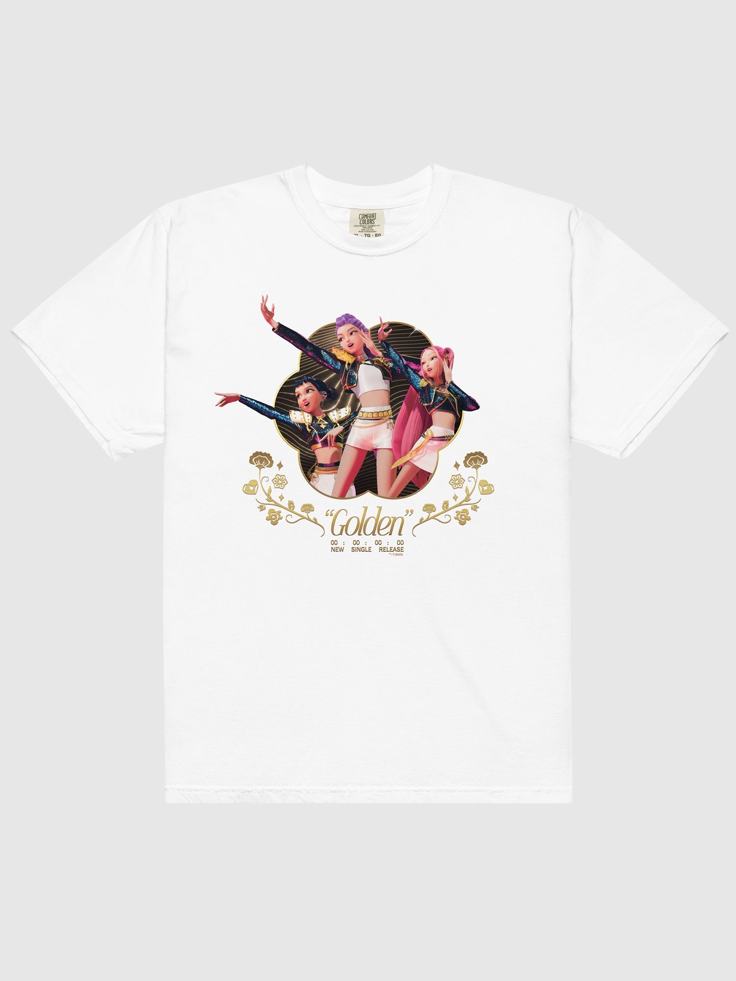 KPop Demon Hunters Kids T-Shirt Golden Release