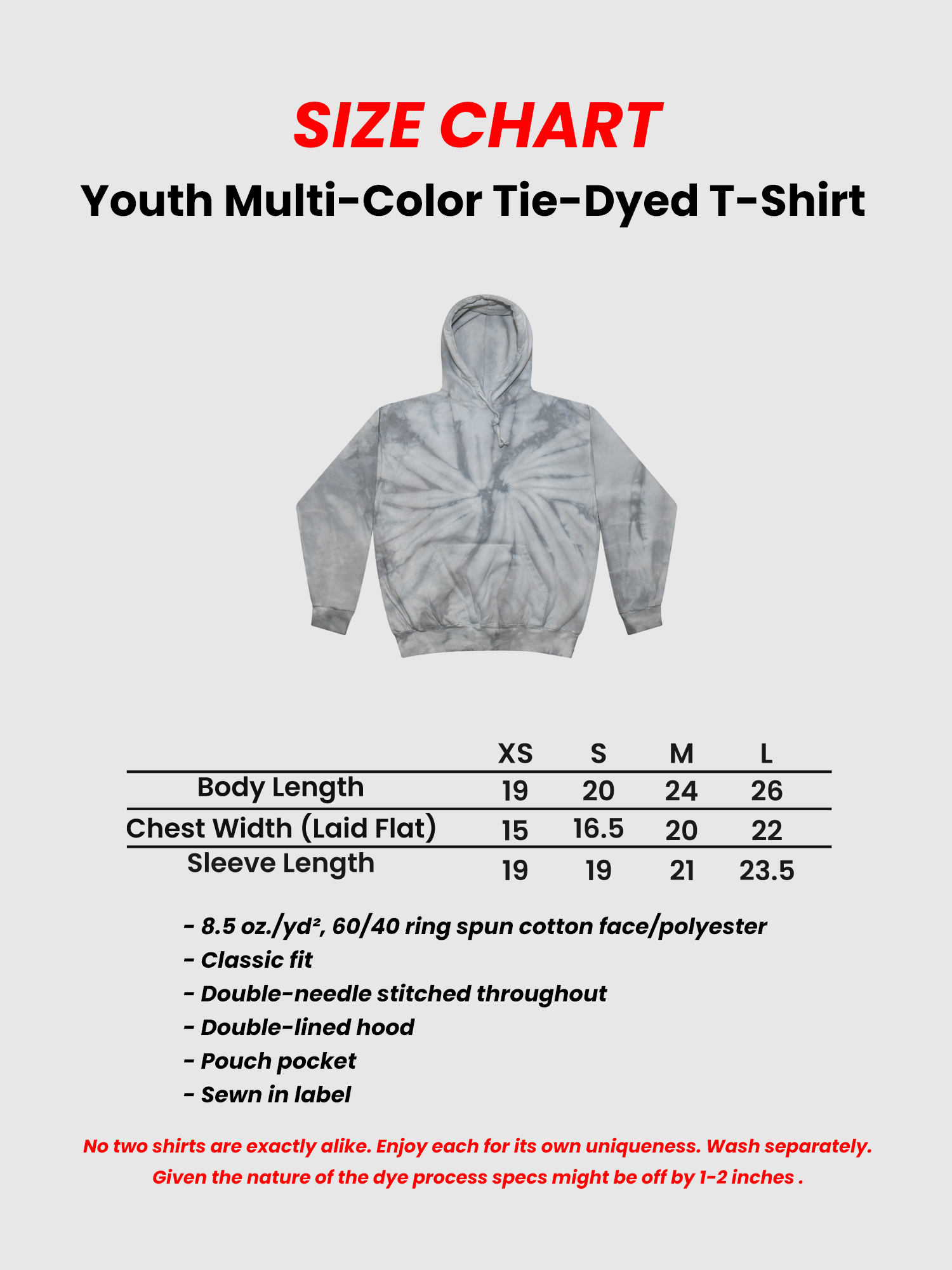 KPop Demon Hunters SAJA BOYS Tie-Dye Kids Hoodie