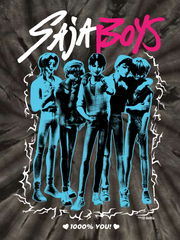 KPop Demon Hunters SAJA BOYS Youth Tie-Dye T-Shirt