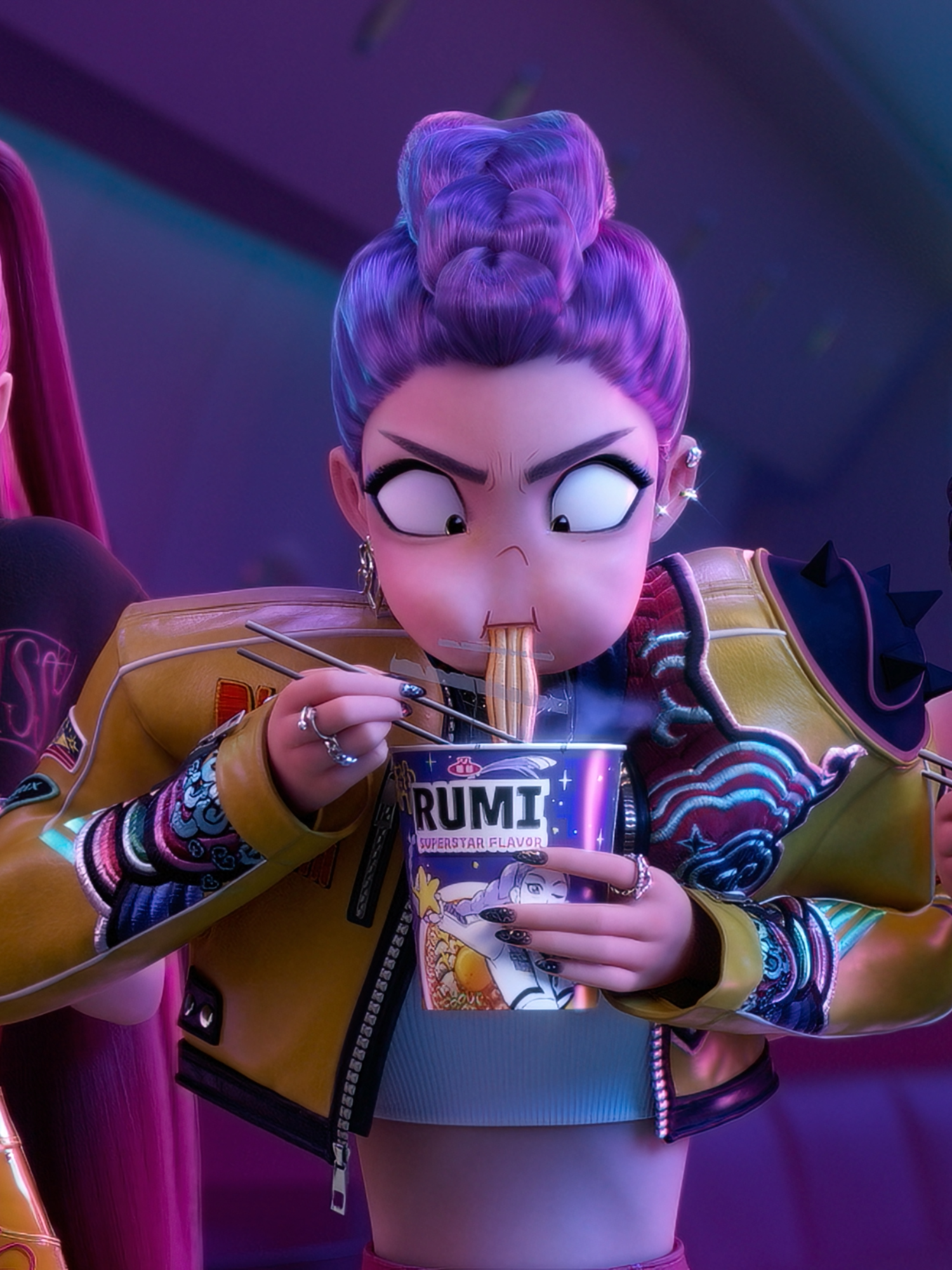 KPop Demon Hunters Rumi's Yellow Jacket