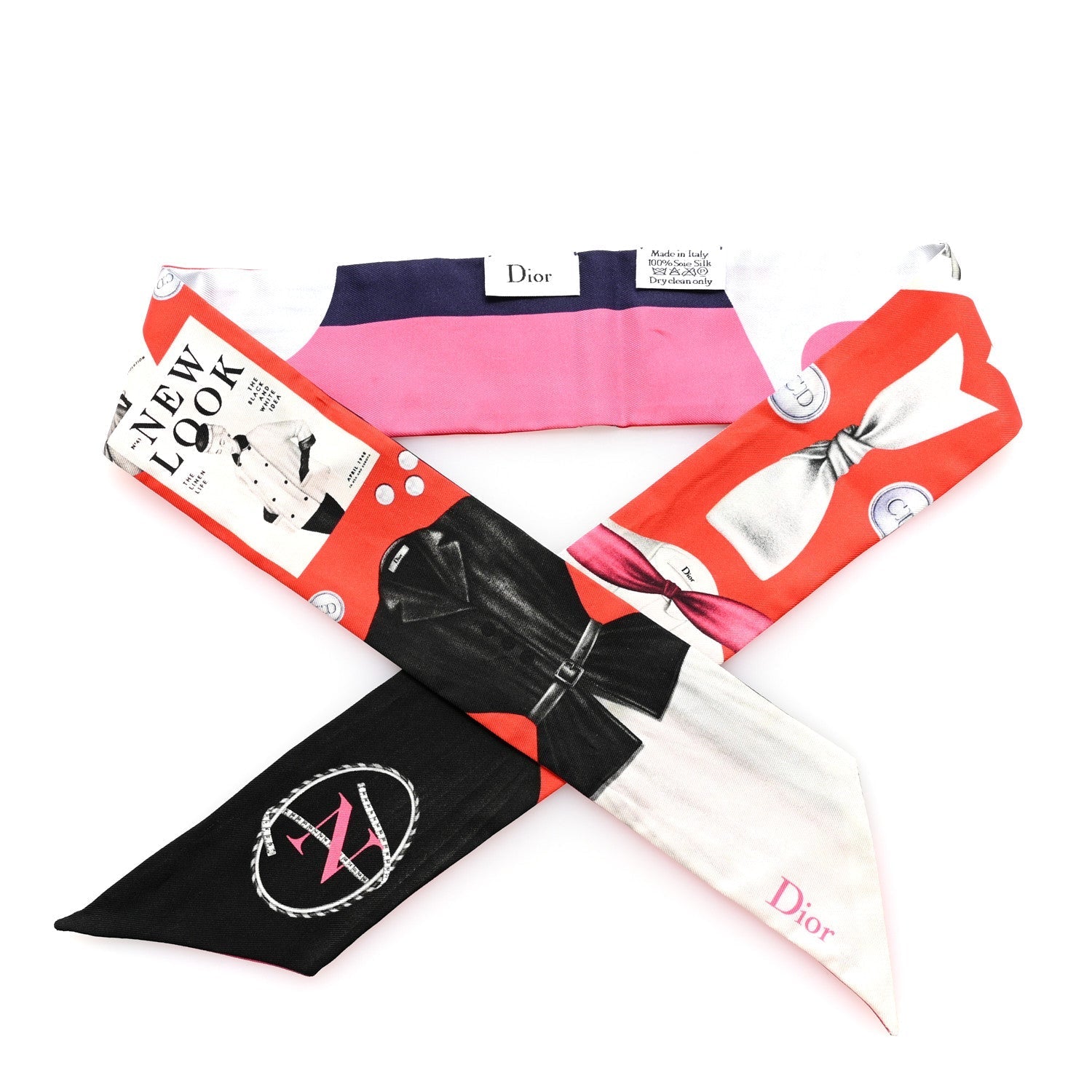 Silk ABCDior N Mitzah Scarf