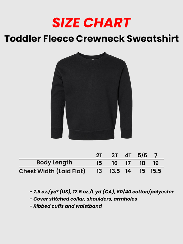 KPop Demon Hunters Toddler Crewneck Sweatshirt HUNTR/X